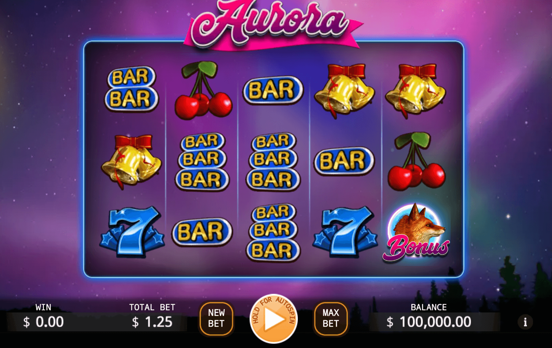 Aurora KA Gaming xo slot z