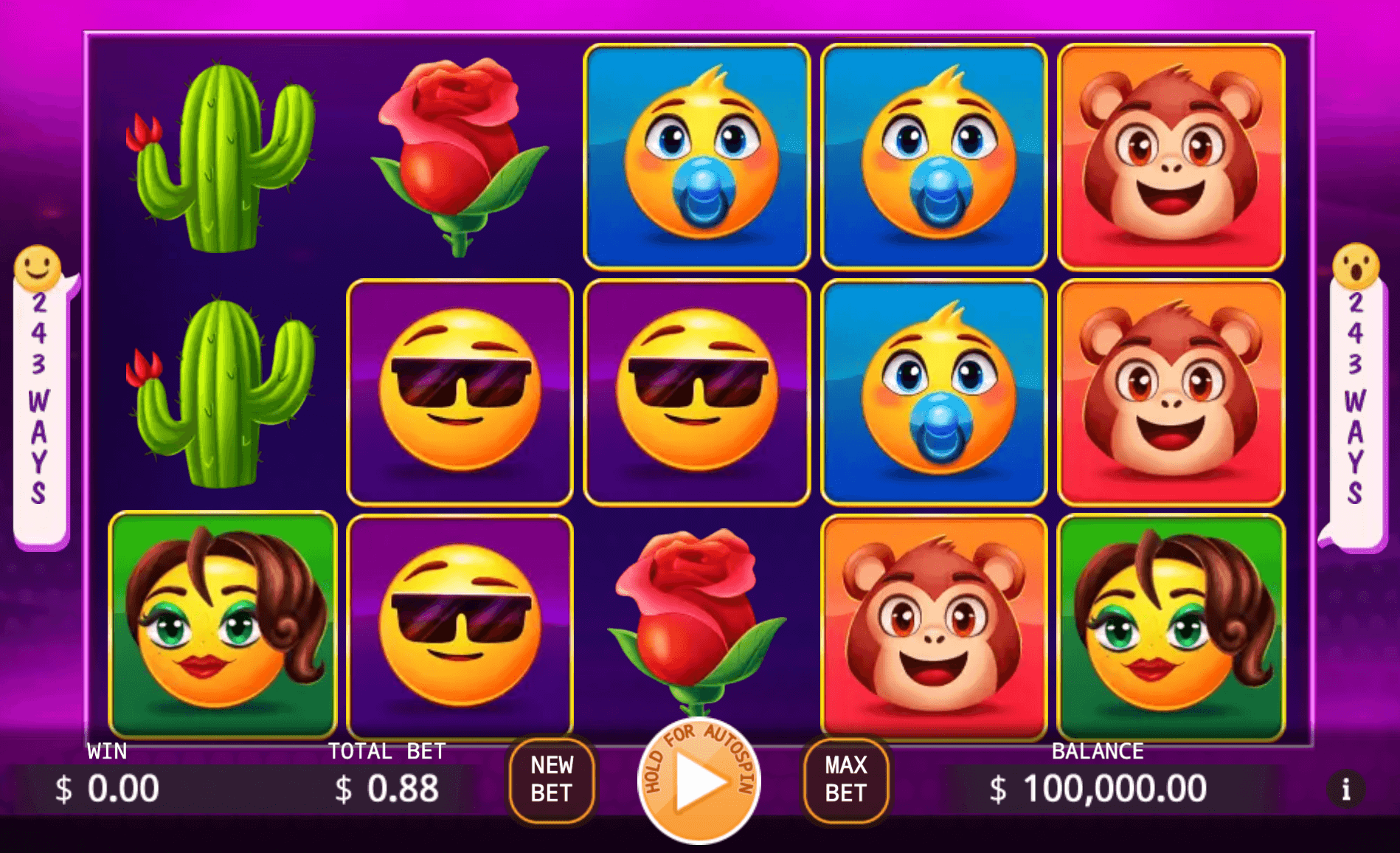 Emoji KA Gaming slot xo 88