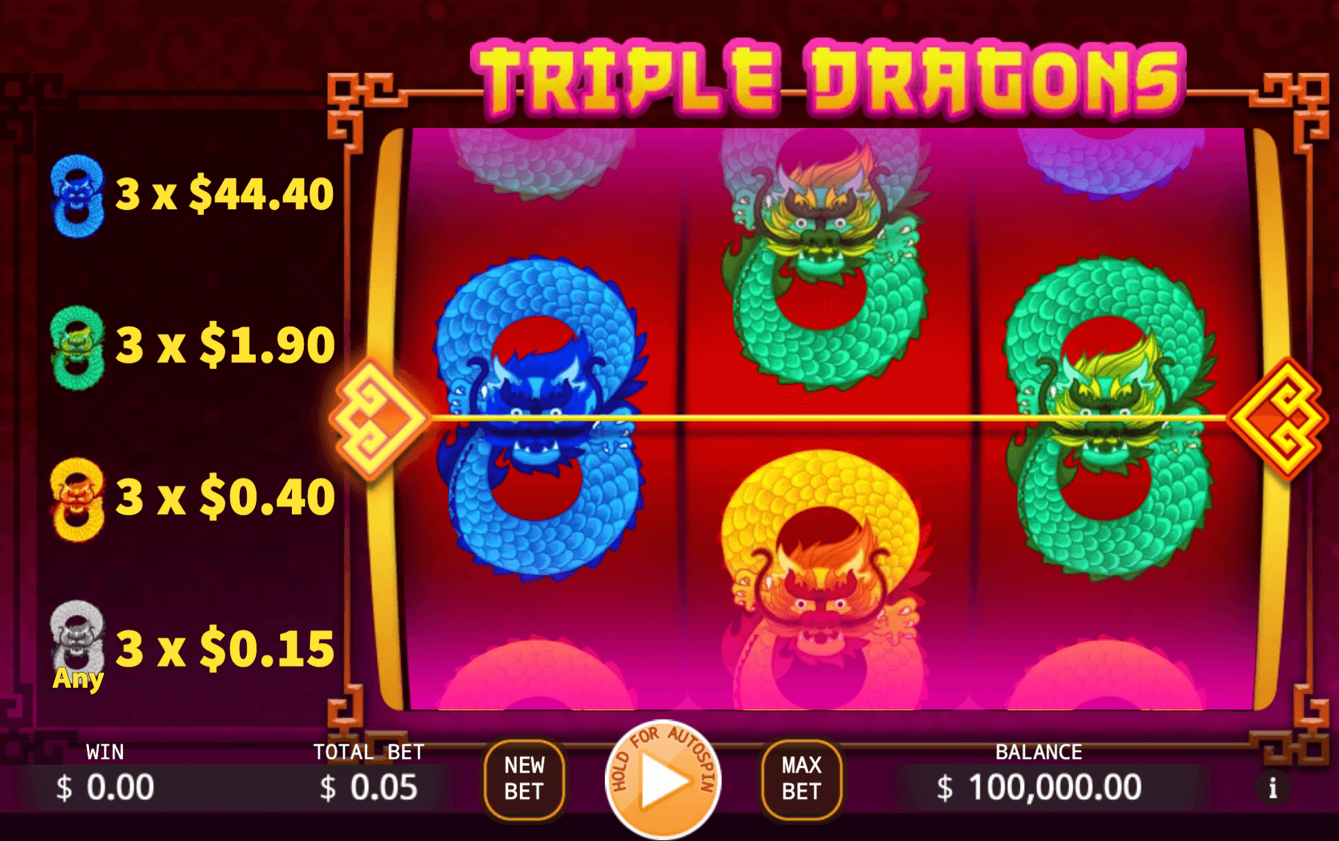 Triple Dragons KA Gaming slotxo555