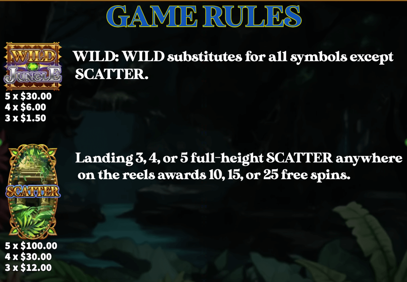 Wild Jungle KA Gaming slotxo 24 hr