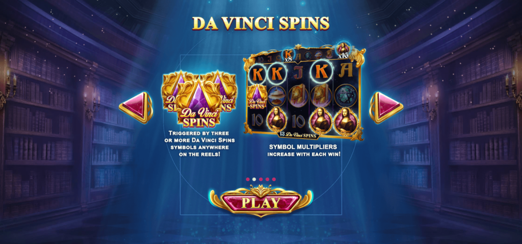 Da Vinci's Mystery RED TIGER vip 168 slot xo