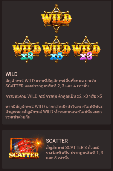 Gold Rush Cowboys ค่ายเกม FAST SPIN สล็อต XO เว็บตรง