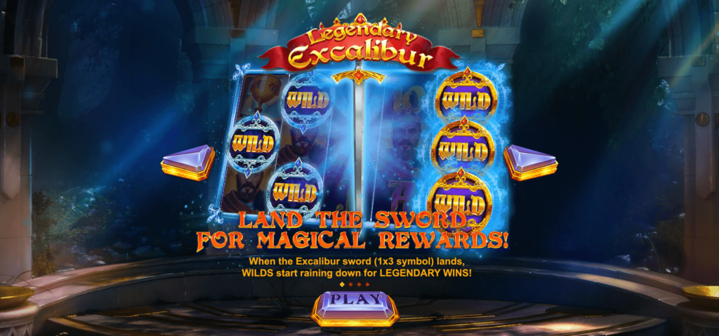 Legendary Excalibur RED TIGER โปรโมชั่น สล็อต XO