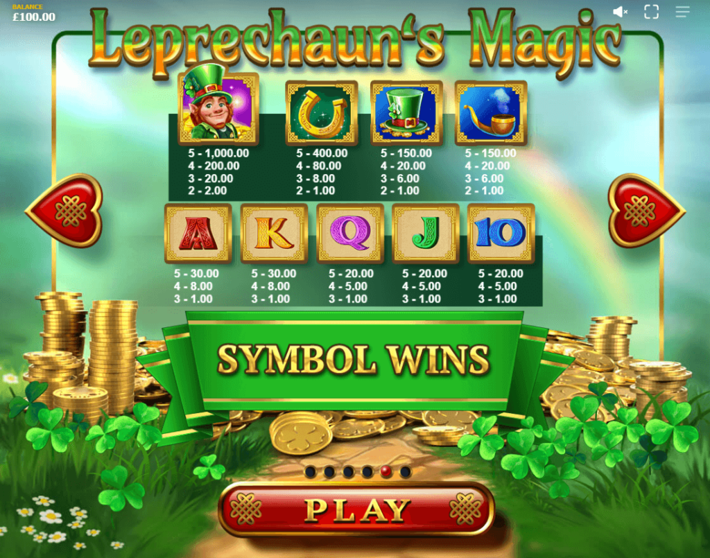 Leprechaun's Magic RED TIGER slotxo เว็บตรงสอนเล่น