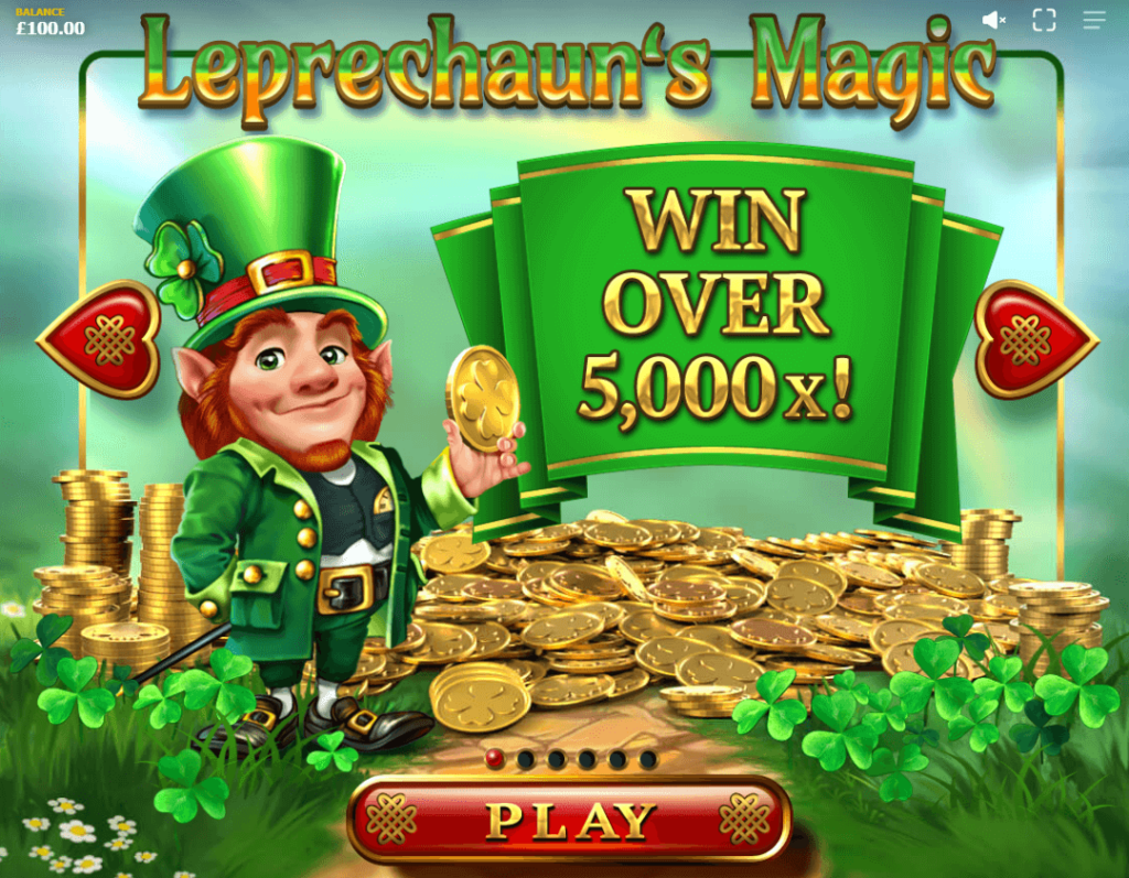 Leprechaun's Magic RED TIGER ฝาก ถอน slotxo xo