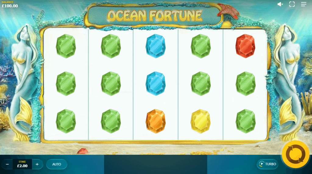 Ocean Fortune ค่ายเกม RED TIGER สล็อต XO เว็บตรง