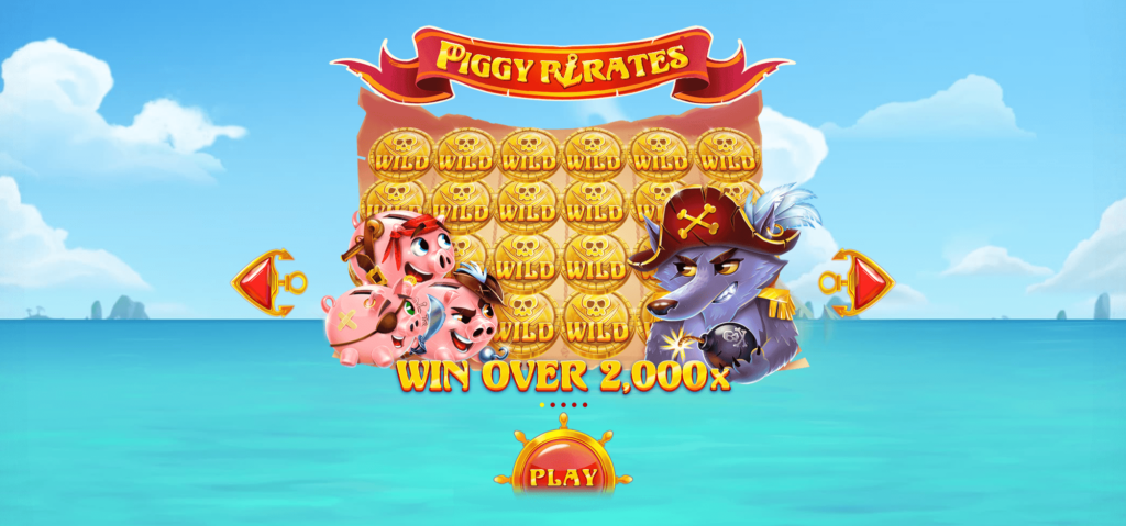 Piggy Pirates RED TIGER xo สล็อต แจกเคดิตฟรี