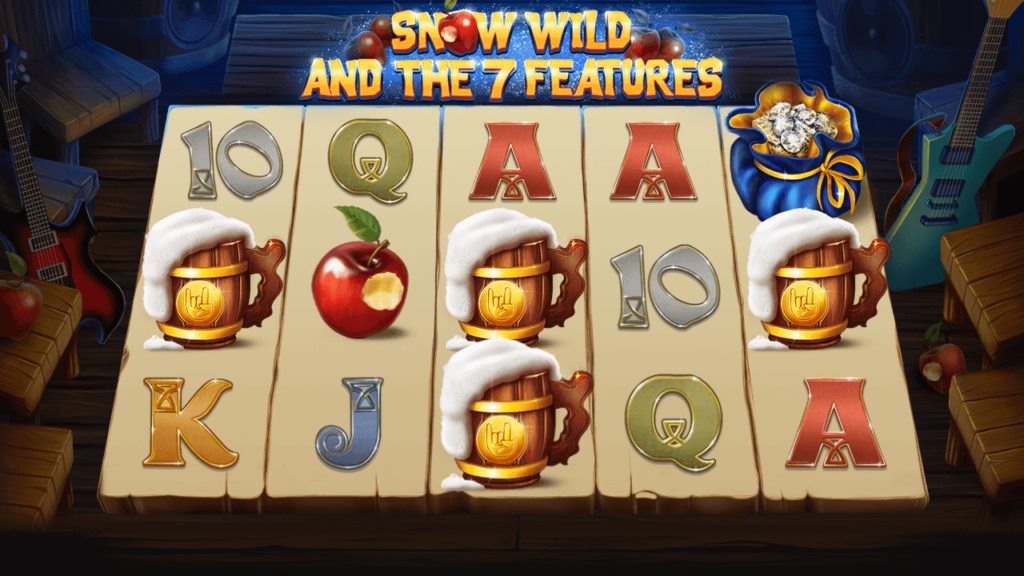 Snow Wild and The 7 Features RED TIGER slotxo game แจกโบนัส