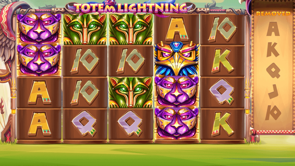 Totem Lightning ทดลองเล่นสล็อต RED TIGER slot xo pg