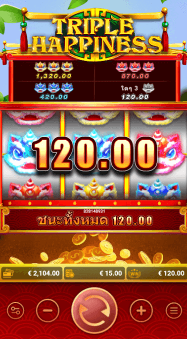 Triple Happiness FAST SPIN casino slotxo เว็บตรง