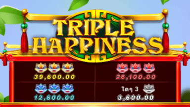 Triple Happiness FAST SPIN demo slotxo game