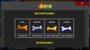 5 Doggy Dollars สล็อตค่าย Relax Gaming SLOT SLOTXO 5