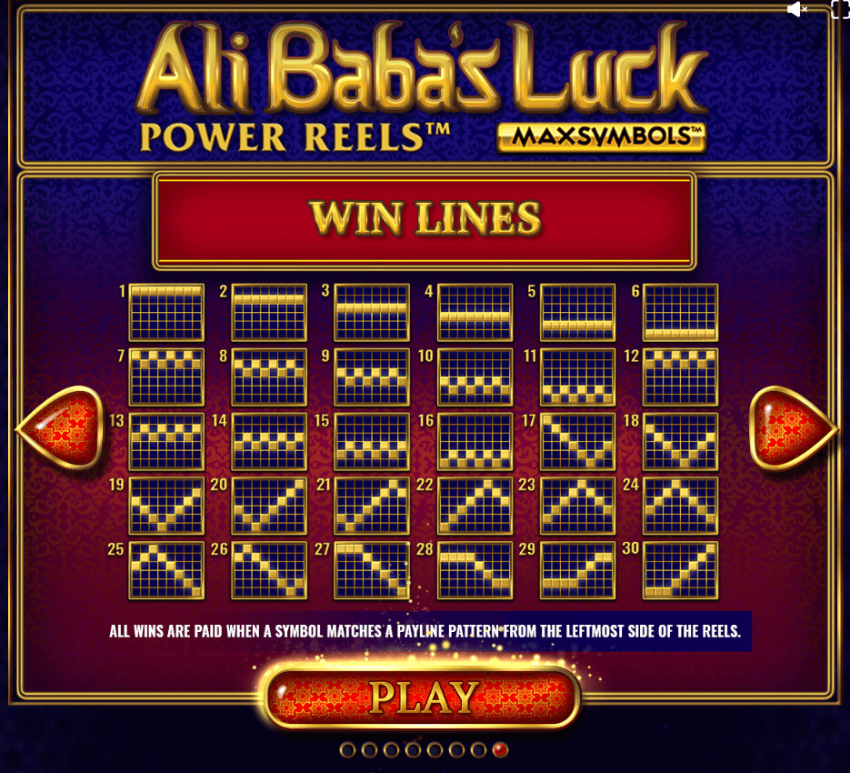 Ali Baba's Luck Power Reels RED TIGER Gaming xo สล็อต