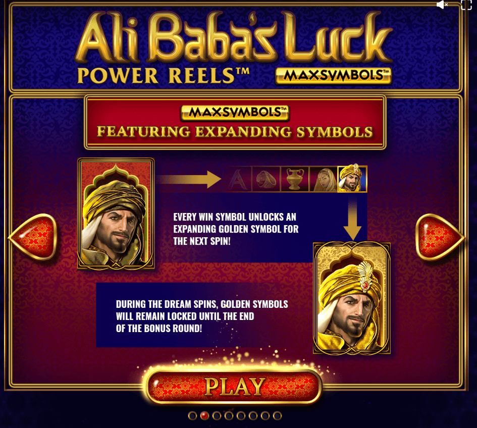 Ali Baba's Luck Power Reels ค่ายเกม RED TIGER สล็อต XO เว็บตรง