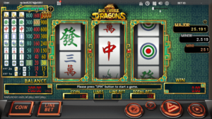 Big Three Dragons สล็อตค่าย SIMPLEPLAY Gaming SLOT SLOTXO