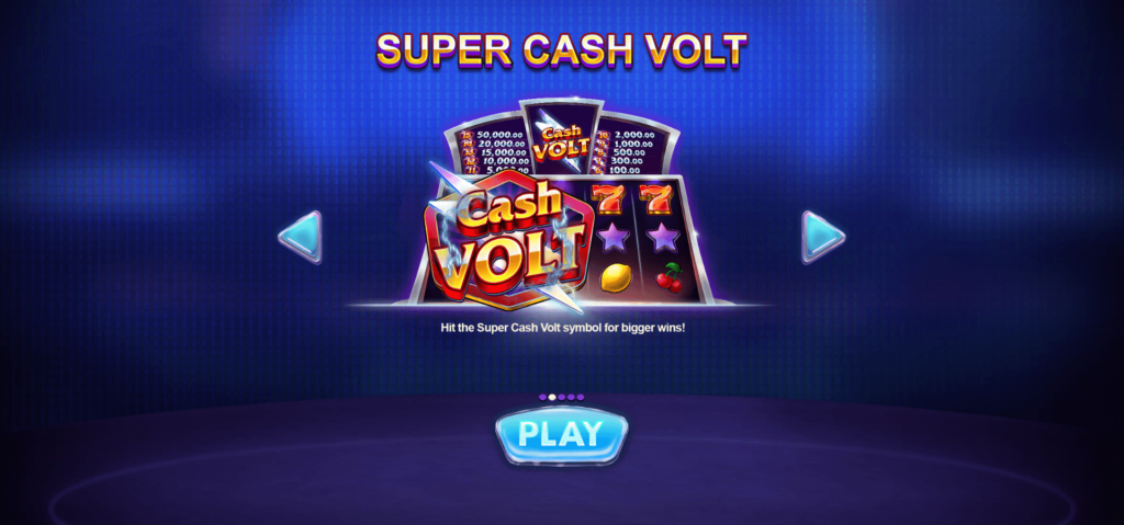 Cash Volt RED TIGER เว็บ SLOTXO ใหม่