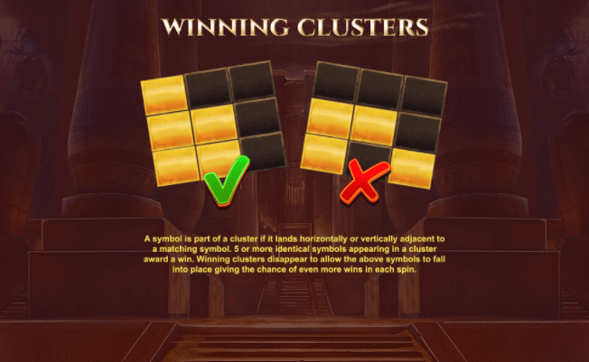 Egypt Clusterbuster ทดลองเล่นสล็อต Advantplay slot xo