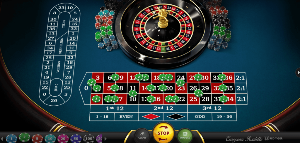 European Roulette RED TIGER โปรโมชั่น สล็อต XO