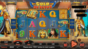 Gold of Egypt สล็อตค่าย SIMPLEPLAY Gaming SLOT SLOTXO