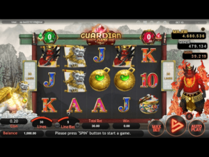 Guardian Of Flame สล็อตค่าย SIMPLEPLAY Gaming SLOT SLOTXO