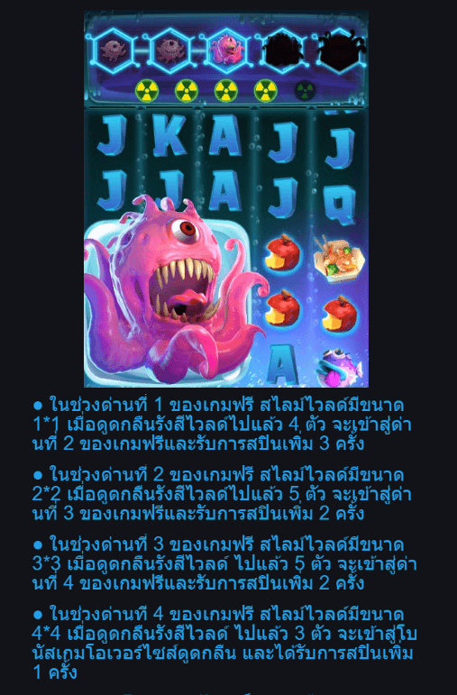 Hungry Slime Advantplay โปรโมชั่น สล็อต XO