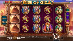 Rise of Giza PowerNudge Pragmatic Play สมัคร สล็อต xo