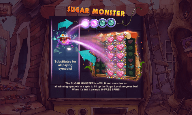 Sugar Monster RED TIGER โปรโมชั่น สล็อต XO