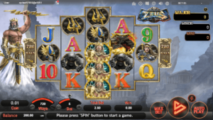 Zeus สล็อตค่าย SIMPLEPLAY Gaming SLOT SLOTXO