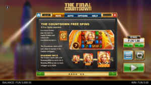 The Final Countdown สล็อตค่าย Relax Gaming SLOT SLOTXO (2)