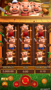 Three Litter Pigs สล็อตค่าย FC CHAI GAMING SLOT SLOTXO