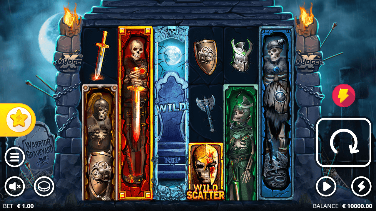 Warrior Graveyard xNudge Nolimit City slotxo game แจกโบนัส